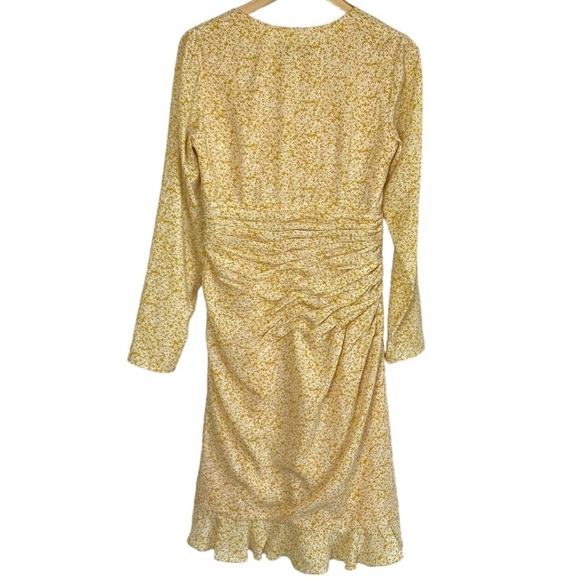 Mikael Aghal Midi Dress in Yellow - Picture 5 of 12